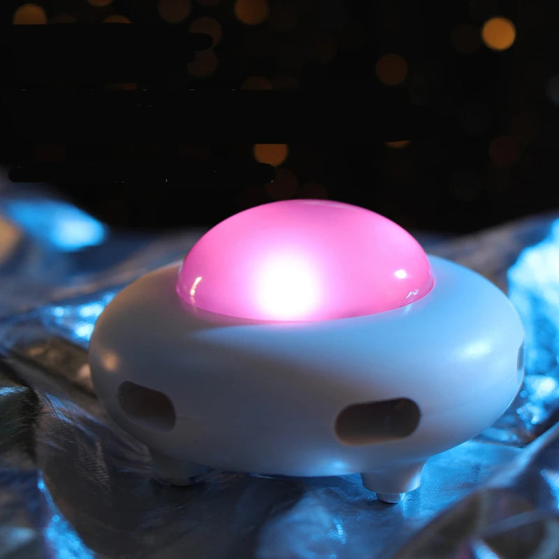Wooforia UFO Smart Automatic Cat Toy — Rotating Interactive Feather Turntable