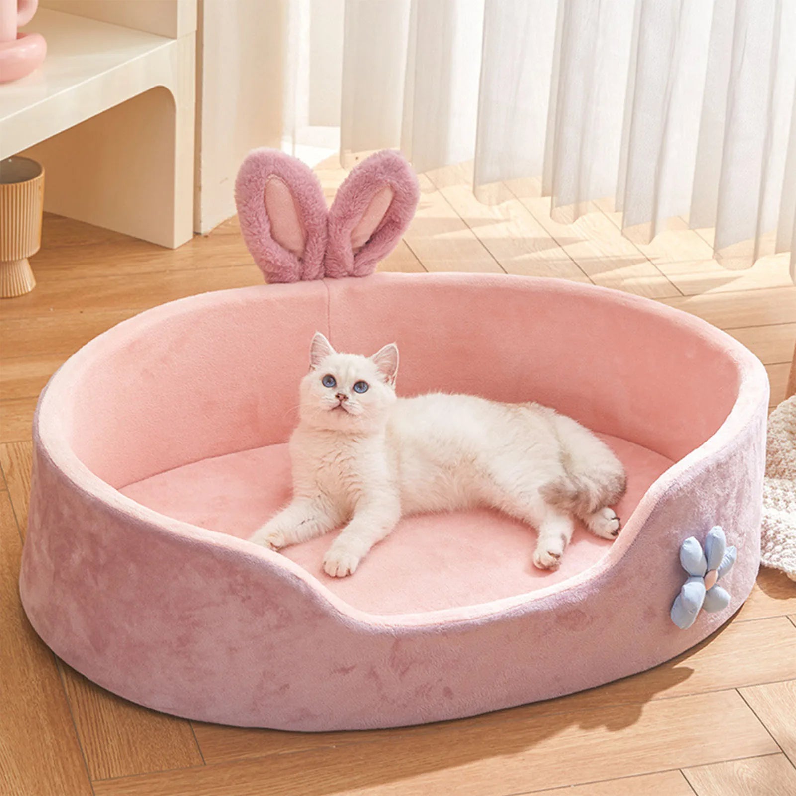 Wooforia Detachable Washable Pet Bed — Soft Warm Bed for Dogs & Cats