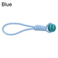 Wooforia Dental Chew Ball with Rope — Bite-Resistant Dog Toy