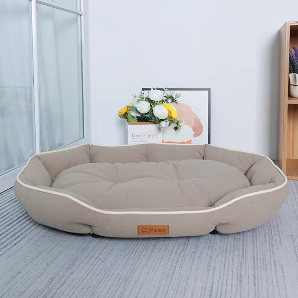 Wooforia Plush Pet Sofa Bed — Warm Dog & Cat Cushion