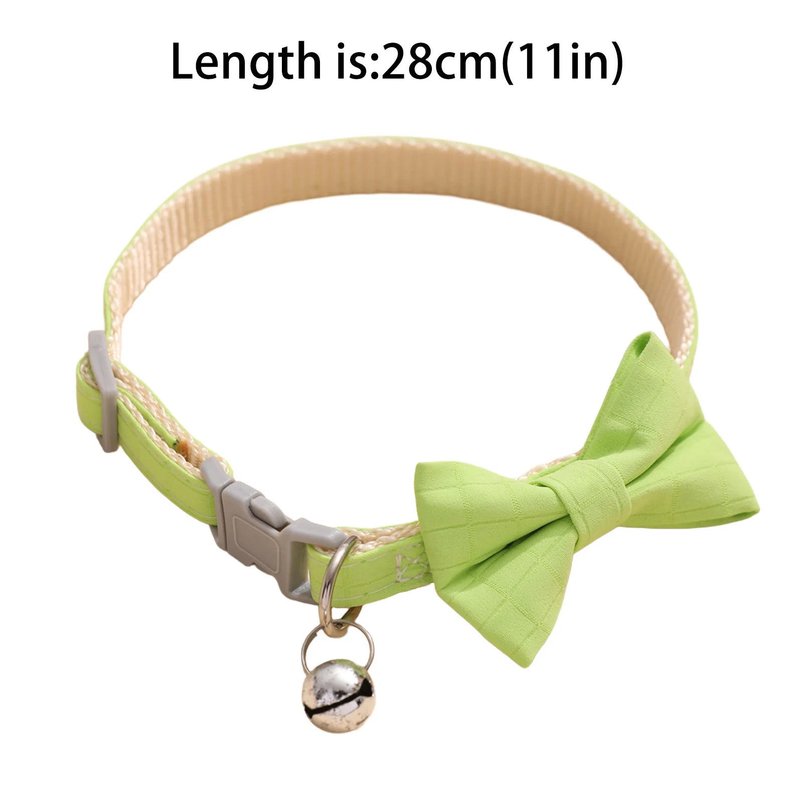 Wooforia Bowknot Cat & Dog Collar — Soft Bell Necklace