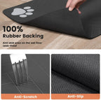 Wooforia Pet Feeding Mat — Absorbent, Non-Slip Placemat for Dogs & Cats