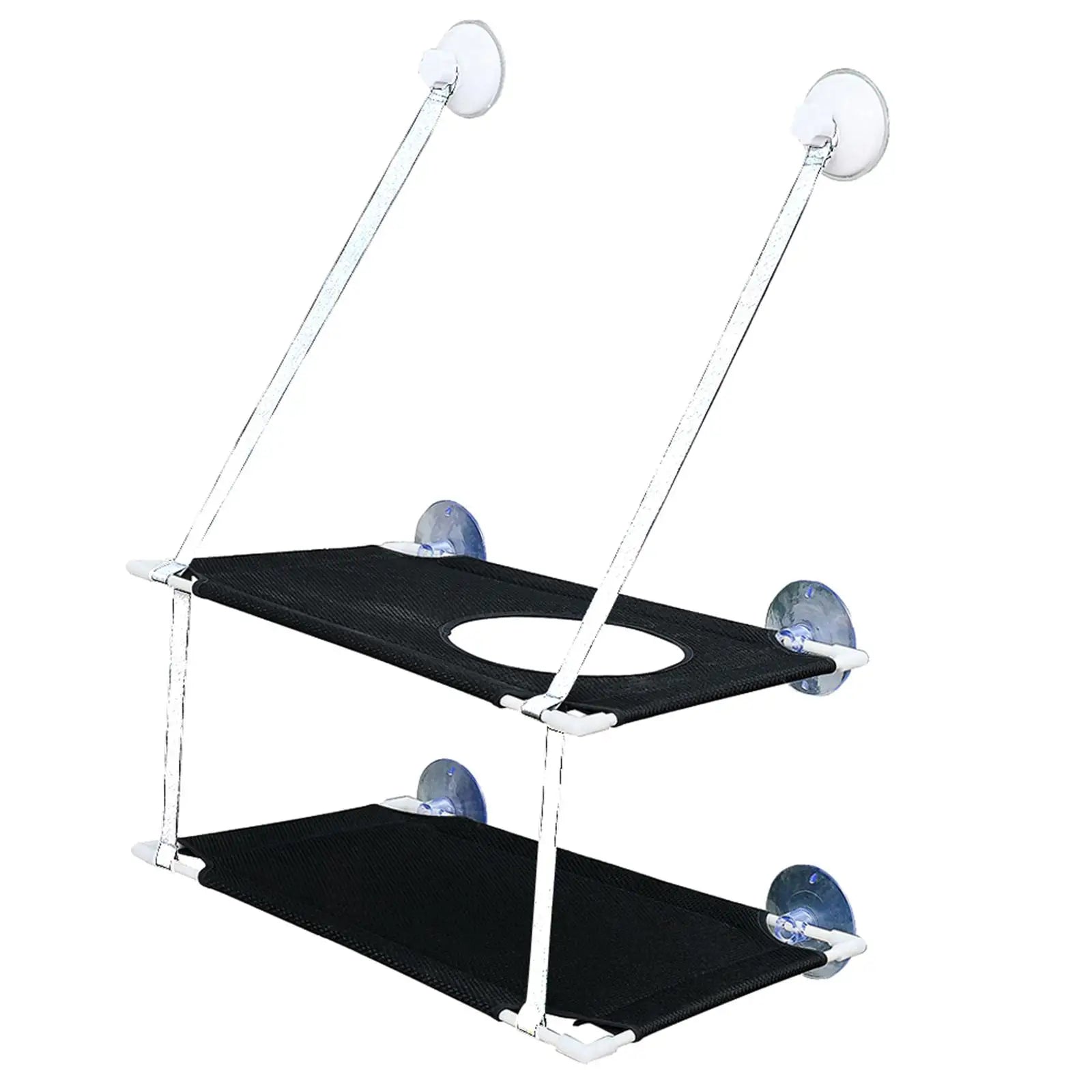 Wooforia Window-Mounted Cat Hammock Bed — Suction Cup Lounger