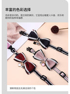 Wooforia Double-Layer Bowknot Cat Collar with Bell