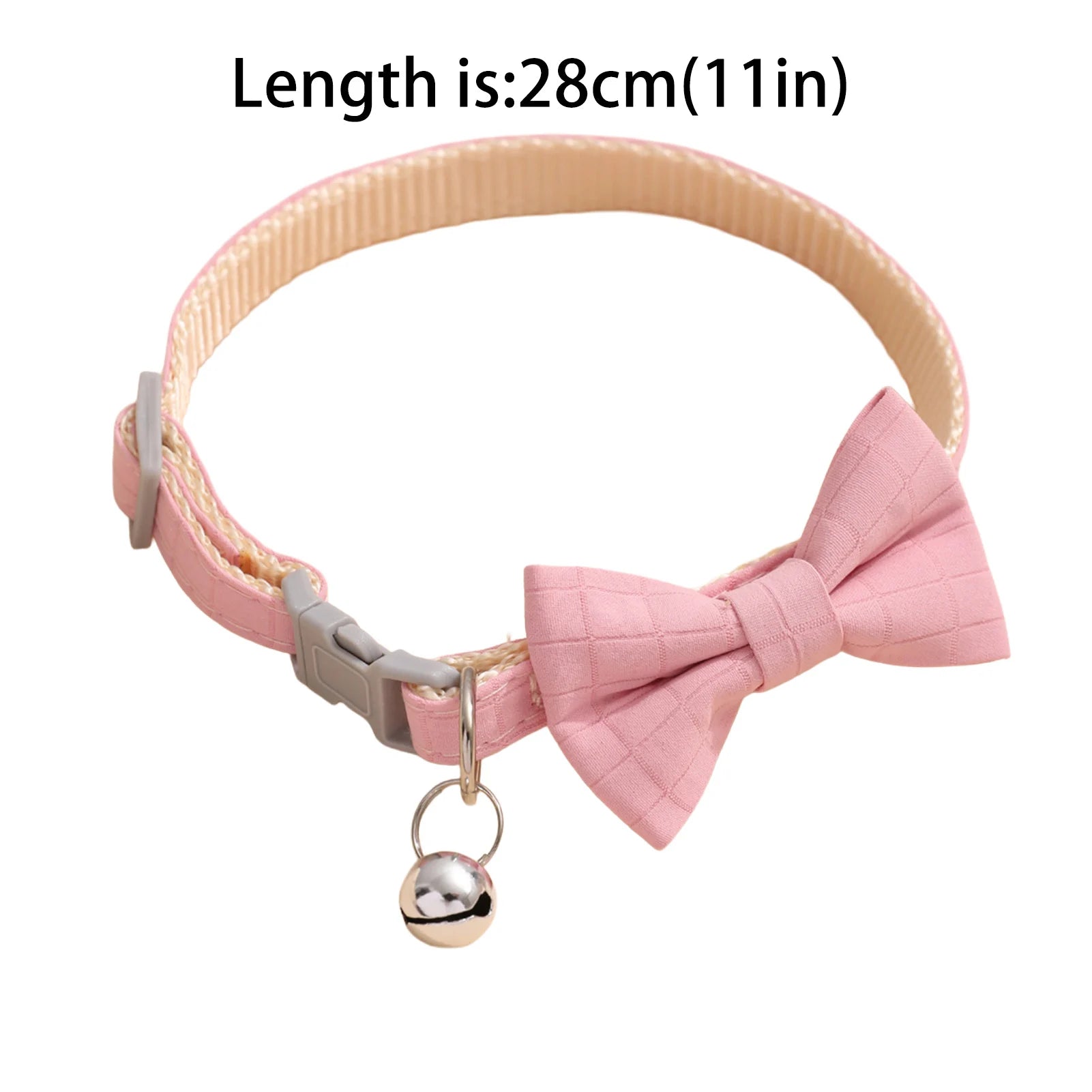 Wooforia Bowknot Cat & Dog Collar — Soft Bell Necklace