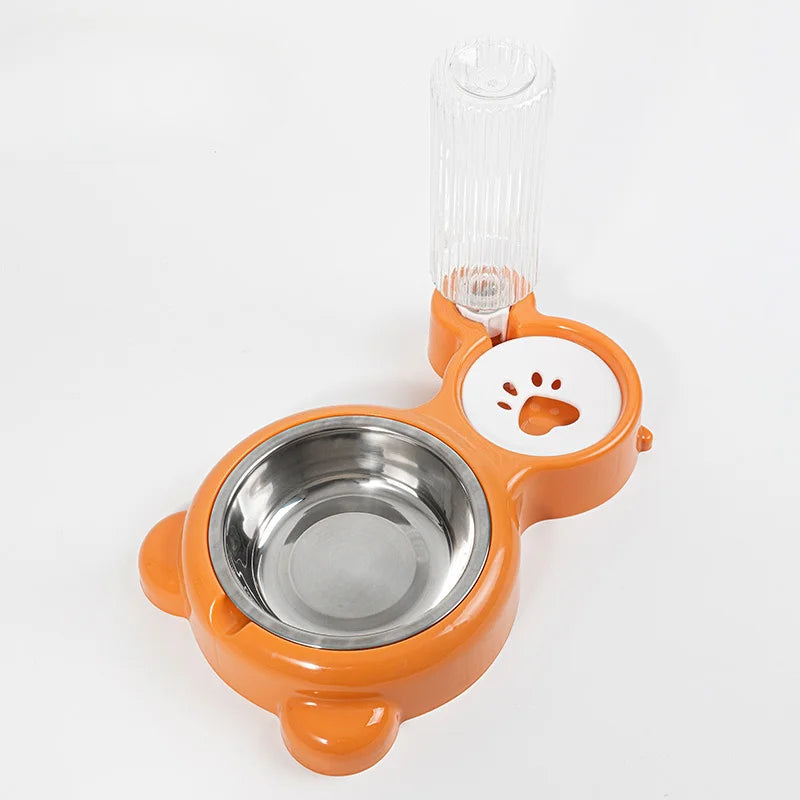 Wooforia Automatic Pet Food Bowl & Water Dispenser Set