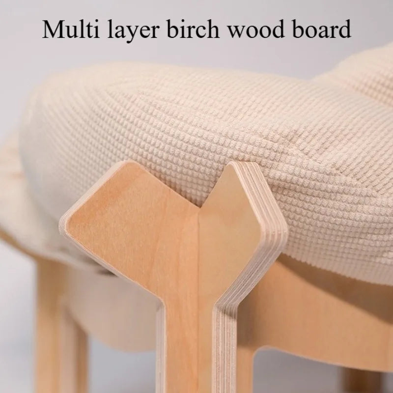 Wooforia Petal Cat Bed — Soft Indoor Sleeping Cushion for Cats & Small Dogs