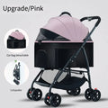 Wooforia Foldable Pet Travel Stroller — Lightweight for Dogs & Cats