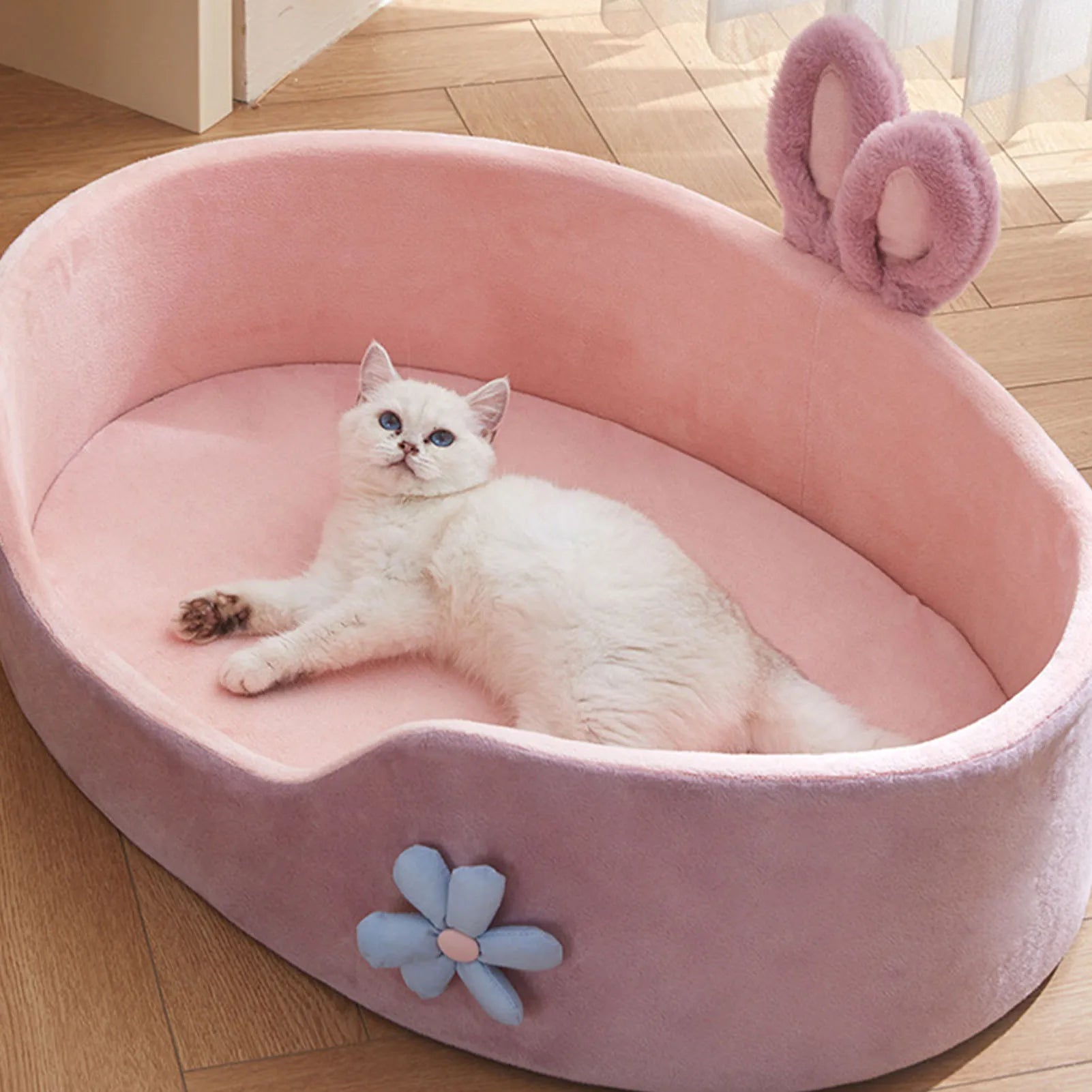 Wooforia Detachable Washable Pet Bed — Soft Warm Bed for Dogs & Cats