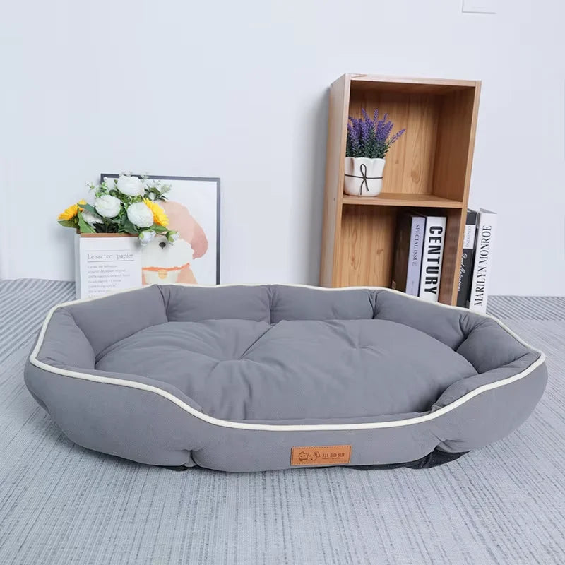 Wooforia Plush Pet Sofa Bed — Warm Dog & Cat Cushion