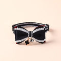 Wooforia Double-Layer Bowknot Cat Collar with Bell