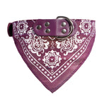 Wooforia Scarf Dog Collar — Adjustable PU Collar for Small & Medium Dogs