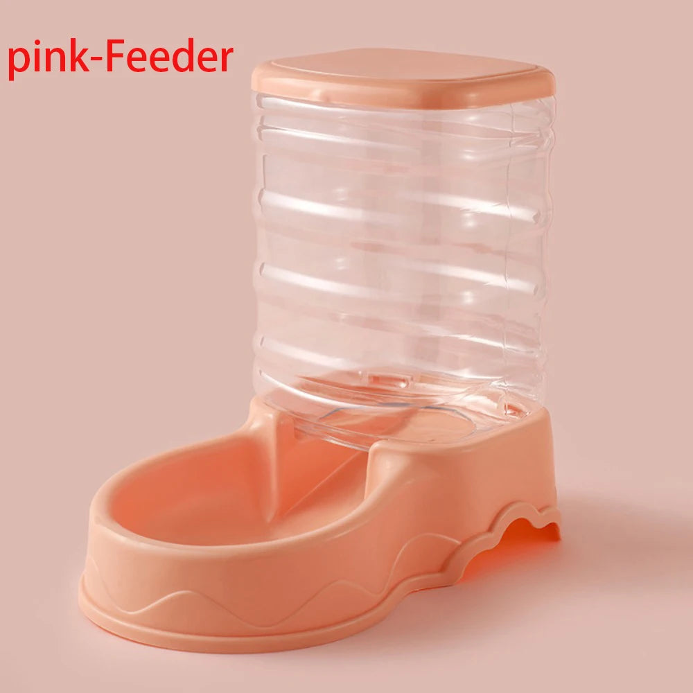 Wooforia 3.8L Automatic Pet Feeder & Water Fountain