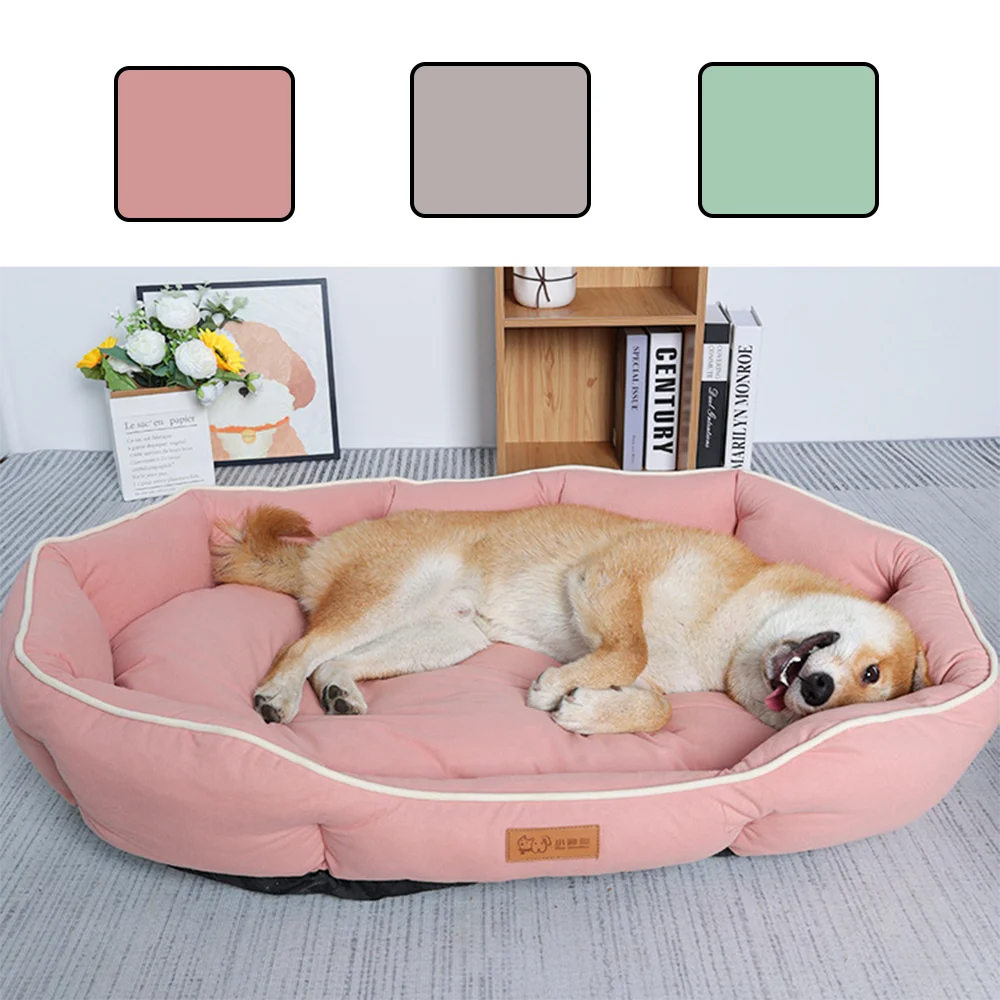 Wooforia Plush Pet Sofa Bed — Warm Dog & Cat Cushion