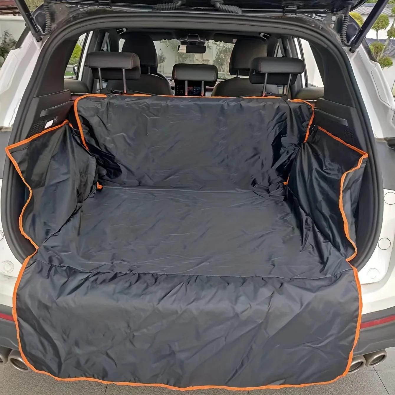 Wooforia Durable Pet Auto Trunk Mat — Non-Slip SUV & Car Liner