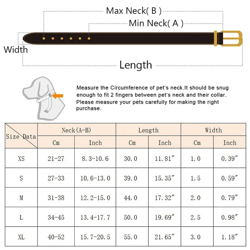 Wooforia Scarf Dog Collar — Adjustable PU Collar for Small & Medium Dogs