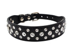 Wooforia Rhinestone PU Pet Collar — Adjustable for Cats & Dogs