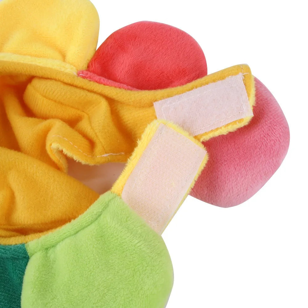 Wooforia Pet Sunflower Hat — Cute Costume for Cats & Dogs