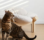 Wooforia Petal Cat Bed — Soft Indoor Sleeping Cushion for Cats & Small Dogs