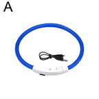 Wooforia LED Light-Up Dog Collar — USB Rechargeable Safety Collar