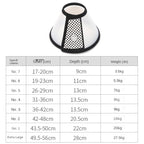 Wooforia Recovery Cone Collar — Anti-Bite Medical Collar for Dogs & Cats