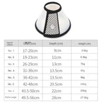Wooforia Recovery Cone Collar — Anti-Bite Medical Collar for Dogs & Cats
