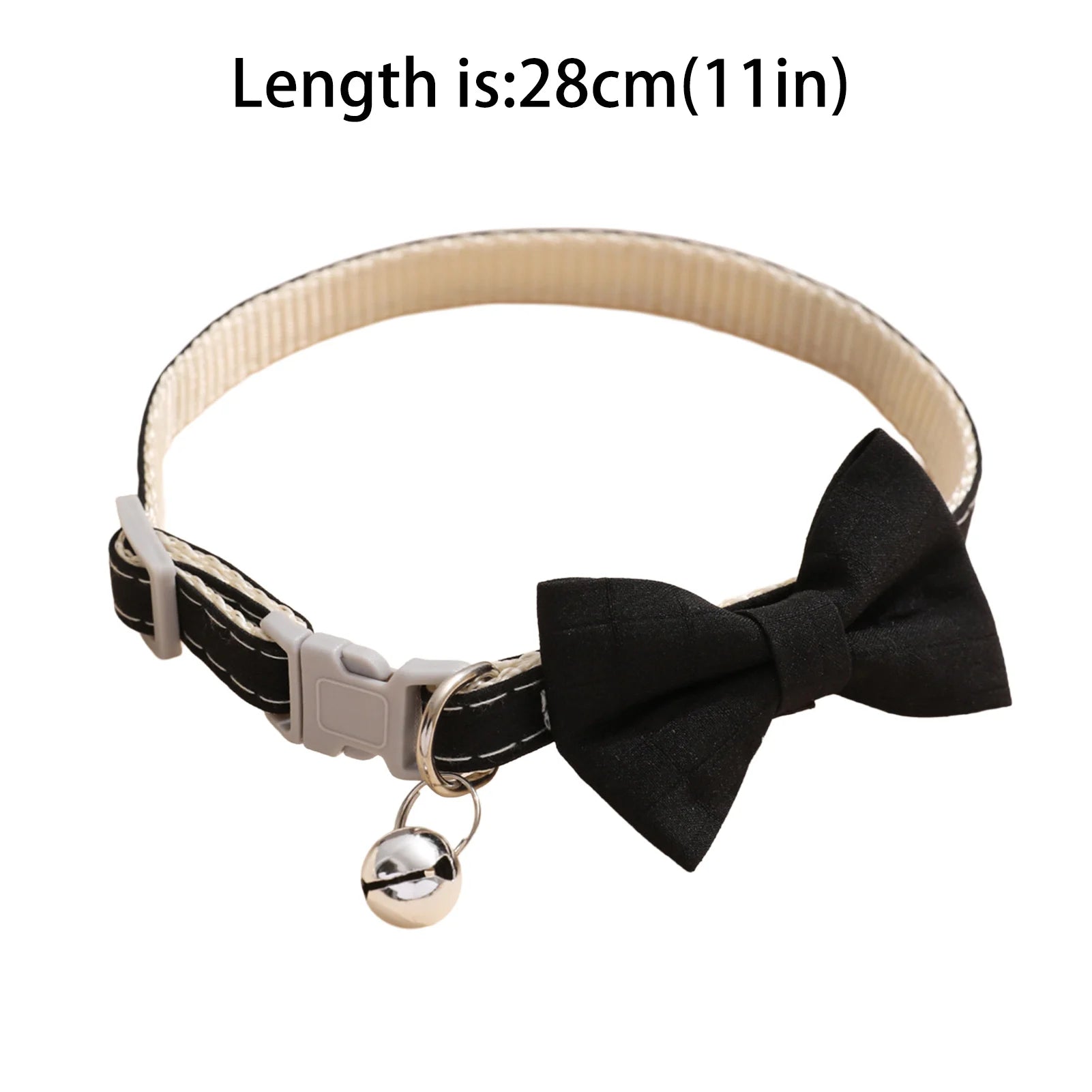 Wooforia Bowknot Cat & Dog Collar — Soft Bell Necklace