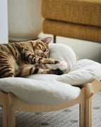 Wooforia Petal Cat Bed — Soft Indoor Sleeping Cushion for Cats & Small Dogs