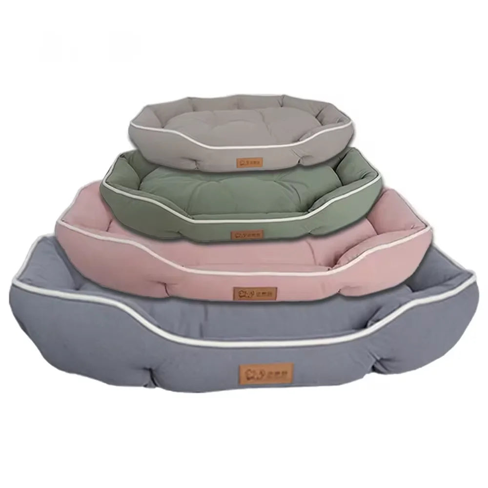 Wooforia Plush Pet Sofa Bed — Warm Dog & Cat Cushion