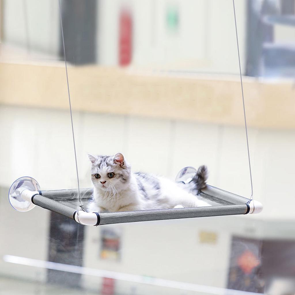 Wooforia Window-Mounted Cat Hammock Bed — Suction Cup Lounger