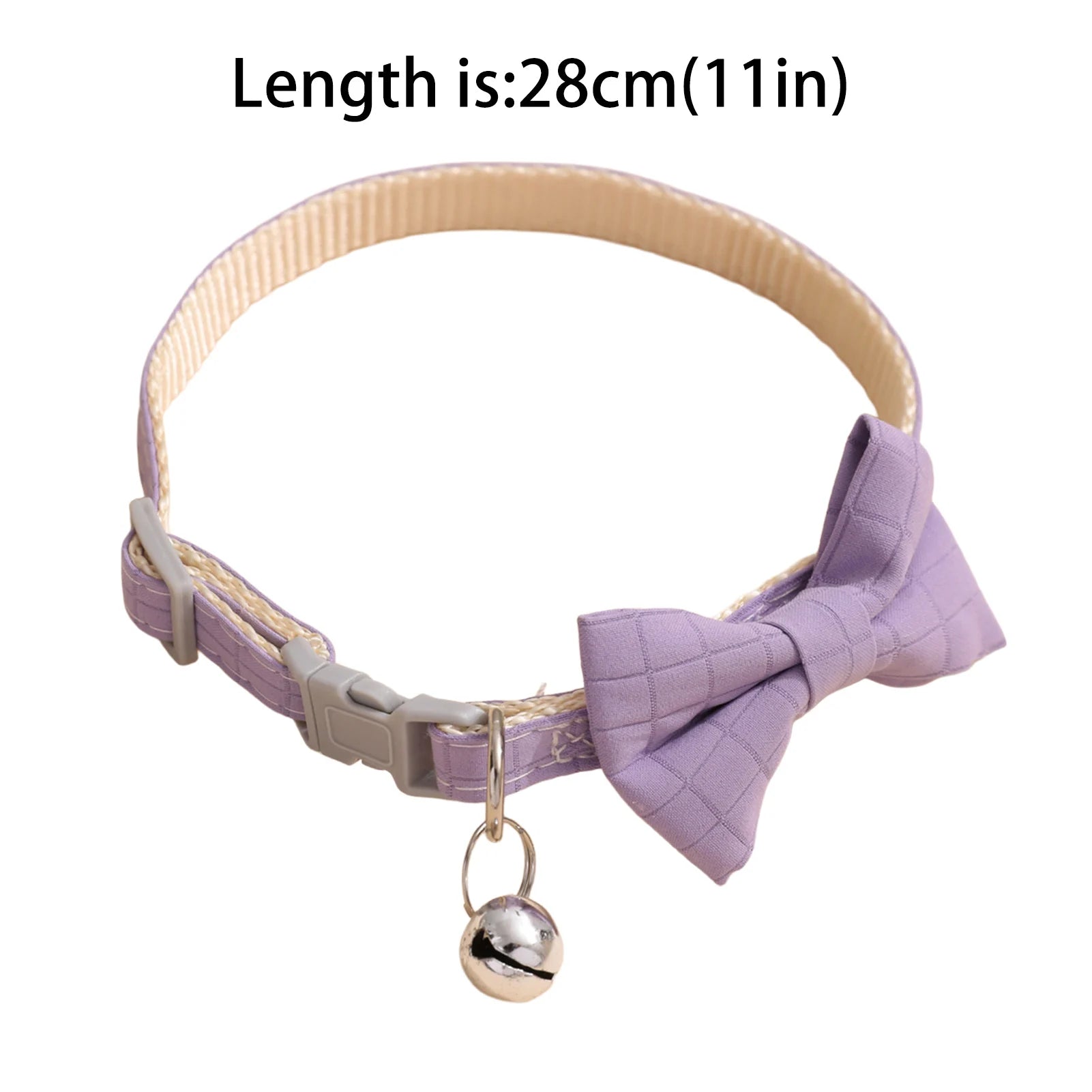 Wooforia Bowknot Cat & Dog Collar — Soft Bell Necklace