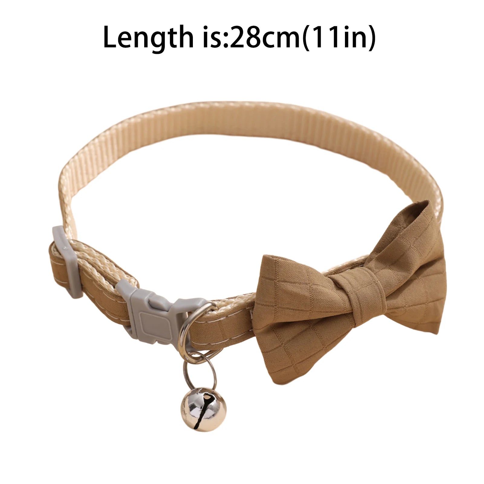 Wooforia Bowknot Cat & Dog Collar — Soft Bell Necklace