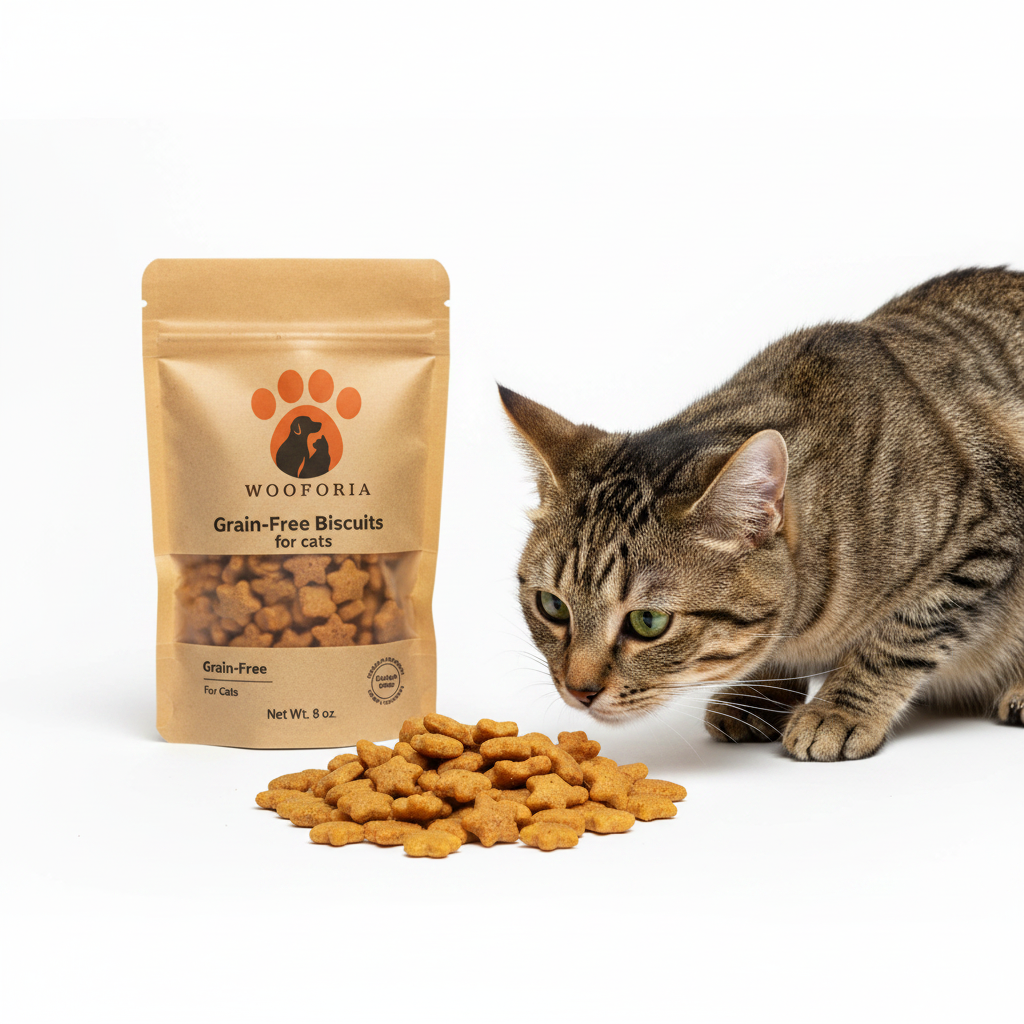 Wooforia Grain-Free Cat Biscuits