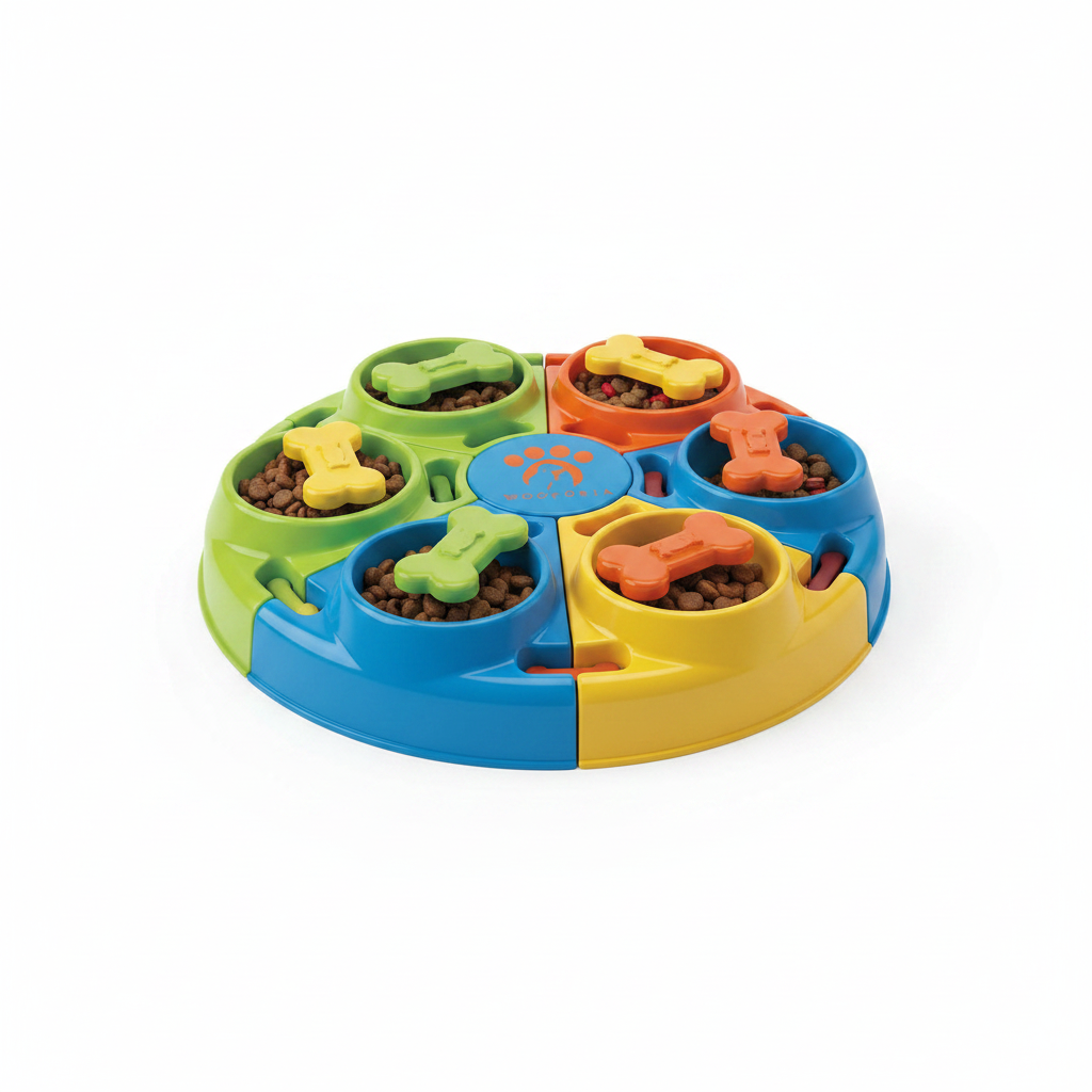 Wooforia Puzzle Feeder